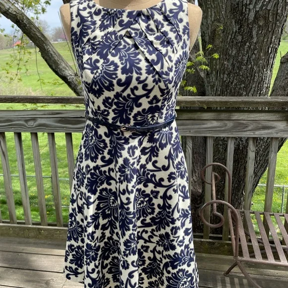 Signature Darby Fit and Flare Dress - Picture 1 of 10
